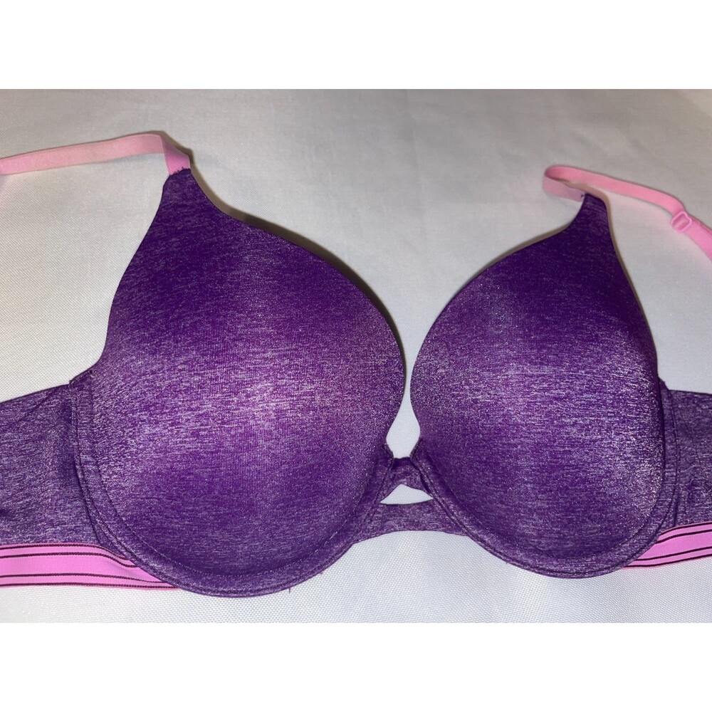 Victoria Secret 32D bra women's Perfect Shape Purple Fabulous Seamless